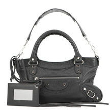 Load image into Gallery viewer, BALENCIAGA The First 2WAY Handbag Gray103208 Leather
