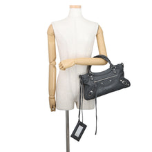 Load image into Gallery viewer, BALENCIAGA The First 2WAY Handbag Gray103208 Leather
