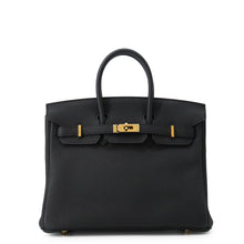 将图像加载到图库查看器中，HERMES Birkin Black Togo Leather Size 25
