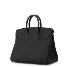 将图像加载到图库查看器中，HERMES Birkin Black Togo Leather Size 25

