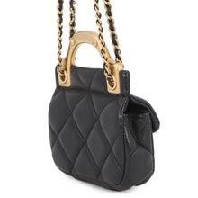 Load image into Gallery viewer, CHANEL Matelasse ChainClutch Bag BlackAP2271 Lambskin
