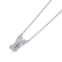Load image into Gallery viewer, GRAFF Butterfly Silhouette Diamond Pendant Necklace Size MiniRGP808 18K White Gold
