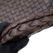 将图像加载到图库查看器中，Bottega Veneta INTRECCIATO Hobo Handbag Dark Brown115653V00162072 Leather
