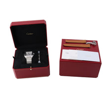 Load image into Gallery viewer, CARTIER Santos de Cartier MM W35.1mm Stainless Steel Silver DialWSSA0029
