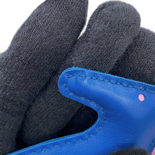 Load image into Gallery viewer, HERMES Rodeo Pegasus Blue France / Blue Saphir / Mauve Sylvestre Lambskin Swift Leather Size PM
