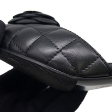 Load image into Gallery viewer, CHANEL Camellia Pumps BlackG38365 Lambskin Size 36C
