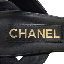 Load image into Gallery viewer, CHANEL Camellia Pumps BlackG38365 Lambskin Size 36C
