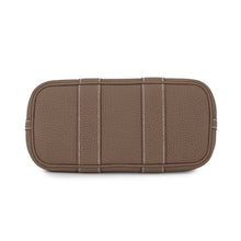 将图像加载到图库查看器中，HERMES Neo Garden Etoupe/Vanilla Toile Officier Negonda Leather Size 23
