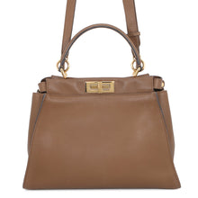 Load image into Gallery viewer, FENDI Peekaboo 2WAYHandbag Brown8BN290 Leather Size regular

