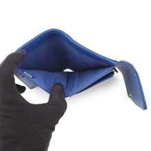 Load image into Gallery viewer, CHANEL Boy Chanel Tri-Fold Wallet BlueA84385 Caviar Leather
