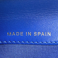 Load image into Gallery viewer, CHANEL Boy Chanel Tri-Fold Wallet BlueA84385 Caviar Leather
