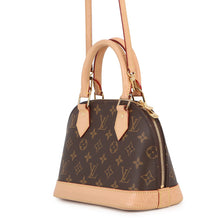 将图像加载到图库查看器中，LOUIS VUITTON Alma BB BrownM46990 Monogram Size BB
