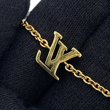将图像加载到图库查看器中，LOUIS VUITTON Bracelet・LV Iconic GoldM00587 Metal Rhinestone
