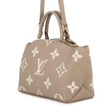将图像加载到图库查看器中，LOUIS VUITTON Petit Palais Tourterelle ClaimsM58914 Bicolor Monogram Empreinte Leather Size PM
