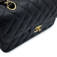 将图像加载到图库查看器中，CHANEL Matelasse23 Flap Chain Shoulder Bag BlackA01113 Caviar Leather Size 23
