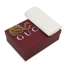 将图像加载到图库查看器中，GUCCI GG Marmont Chain wallet Black474575 Leather
