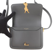 将图像加载到图库查看器中，SAINT LAURENT PARIS Solferino Shoulder Bag Gray634306 Leather
