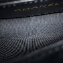 将图像加载到图库查看器中，CHANEL Matelasse Single Flap Chain Logo Shoulder Bag BlackAS4862 B16572 Lambskin

