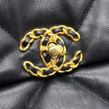 Load image into Gallery viewer, CHANEL CHANEL19 CHANEL19 ChainShoulder Bag BlackAS1161 Lambskin Size Large
