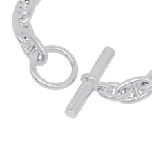 Load image into Gallery viewer, HERMES Chaine d'Ancre Bracelet 15 frames Size MM SV925
