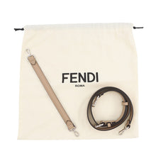 将图像加载到图库查看器中，FENDI Louis Shoulder Bag Beige7VA668 Grained Calf Leather Size Small

