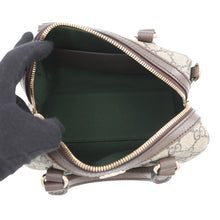 Load image into Gallery viewer, GUCCI Ophidia Travel Bag Beige/Brown841294 GG Supreme Leather Size Small
