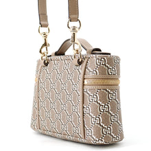 Load image into Gallery viewer, GUCCI GG Shadow Shoulder Vanity Beige/Brown795058 FADM0 9551 PVC
