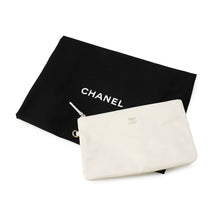 Load image into Gallery viewer, CHANEL CHANEL 22 Perforated Chain Shoulder Bag WhiteAS3260-B19648-10601 Shiny Calf Leather Size Small
