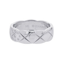 将图像加载到图库查看器中，CHANEL Coco Crush Collection Diamond Ring Size 56/#16/MediumJ10865 18K White Gold
