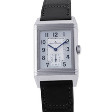 Load image into Gallery viewer, JAEGER-LE COULTRE Reverso Classic Small Second H45.6mmxH27.4mm Stainless Steel Leather Silver DialQ3858523
