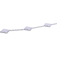 Load image into Gallery viewer, Van Cleef &amp; Arpels Vintage Alhambra Necklace 10 MotifsVCARF48500 18K White Gold
