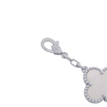 Load image into Gallery viewer, Van Cleef &amp; Arpels Vintage Alhambra Necklace 10 MotifsVCARF48500 18K White Gold
