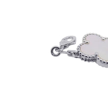 Load image into Gallery viewer, Van Cleef &amp; Arpels Vintage Alhambra Bracelet 5 motifsVCARF48400 18K White Gold
