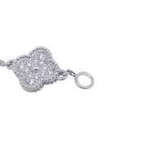 Load image into Gallery viewer, Van Cleef &amp; Arpels Sweet Alhambra Bracelet 6 motifVCARO85700 18K White Gold
