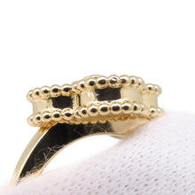 Load image into Gallery viewer, Van Cleef &amp; Arpels Vintage Alhambra Ring Size 49/#9VCARD40849/VCARD40800 18K Yellow Gold
