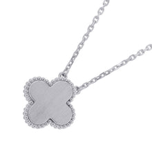 Load image into Gallery viewer, Van Cleef &amp; Arpels Vintage Alhambra Necklace 2022 Holiday CollectionVCARP9RU00 18K White Gold
