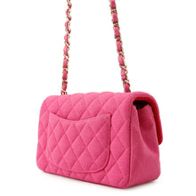 Load image into Gallery viewer, CHANEL Mini Matelasse PinkA69900 Cotton Leather Size Mini
