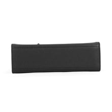 将图像加载到图库查看器中，Delvaux Tanpeito Crush BlackAA0646BQS099ZDO Calf Leather Size Small
