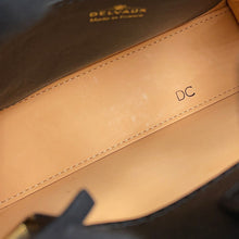 将图像加载到图库查看器中，Delvaux Tanpeito Crush BlackAA0646BQS099ZDO Calf Leather Size Small
