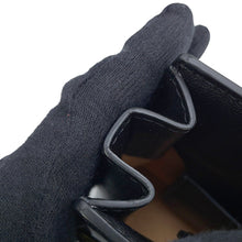 将图像加载到图库查看器中，Delvaux Tanpeito Crush BlackAA0646BQS099ZDO Calf Leather Size Small
