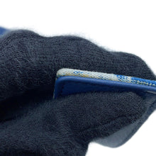 Load image into Gallery viewer, Dior Oblique Belt Blue Leather Fabric
