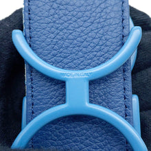 Load image into Gallery viewer, Dior Oblique Belt Blue Leather Fabric
