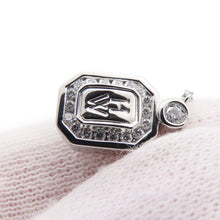 Load image into Gallery viewer, HARRY WINSTON HW logo NecklacePEDPRD16HWL Pt950
