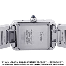 Load image into Gallery viewer, CARTIER Tank mast SM H29.5mm×W22mm Stainless Steel Silver DialWSTA0051
