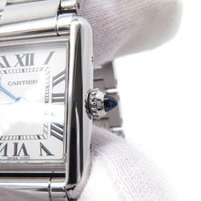 Load image into Gallery viewer, CARTIER Tank mast SM H29.5mm×W22mm Stainless Steel Silver DialWSTA0051
