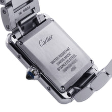 Load image into Gallery viewer, CARTIER Tank mast SM H29.5mm×W22mm Stainless Steel Silver DialWSTA0051
