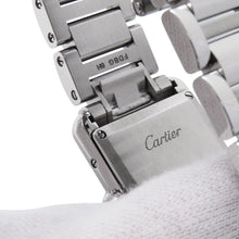 Load image into Gallery viewer, CARTIER Tank mast SM H29.5mm×W22mm Stainless Steel Silver DialWSTA0051
