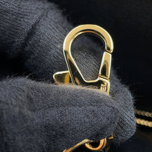 Load image into Gallery viewer, CHANEL Small Shopping Bag Ecru/Black Canvas Calf Leather

