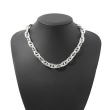 将图像加载到图库查看器中，HERMES Chaine d'Ancre Necklace 29 frames Size GM SV925
