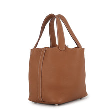 Load image into Gallery viewer, HERMES Picotin Lock Gold Taurillon Clemence Size PM
